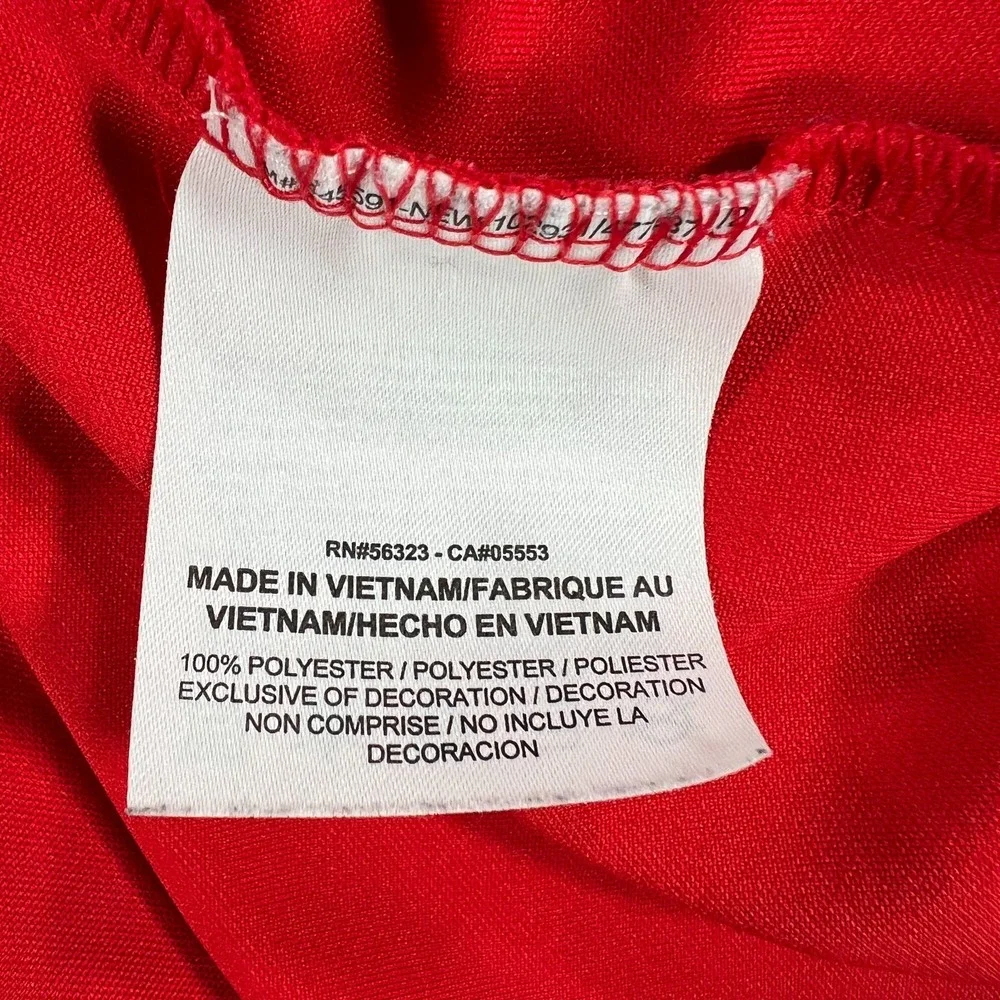 Nike Polo Shirt Mens Large Red Short Sleeve Golf Standard Fit Outdoor Casual